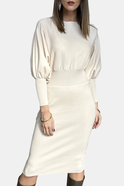 DIANA | Classy Balloon Sleeve Dress