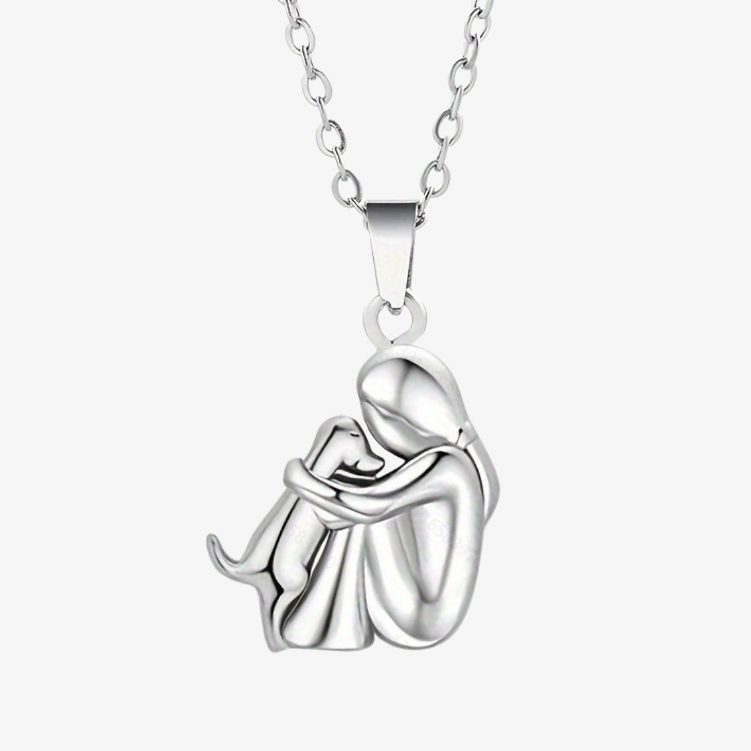 Dog Embrace Necklace