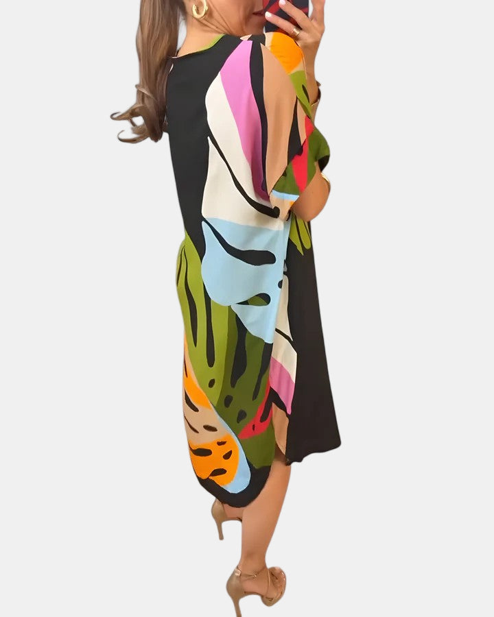 Caroline | Comfortable Colored Dress