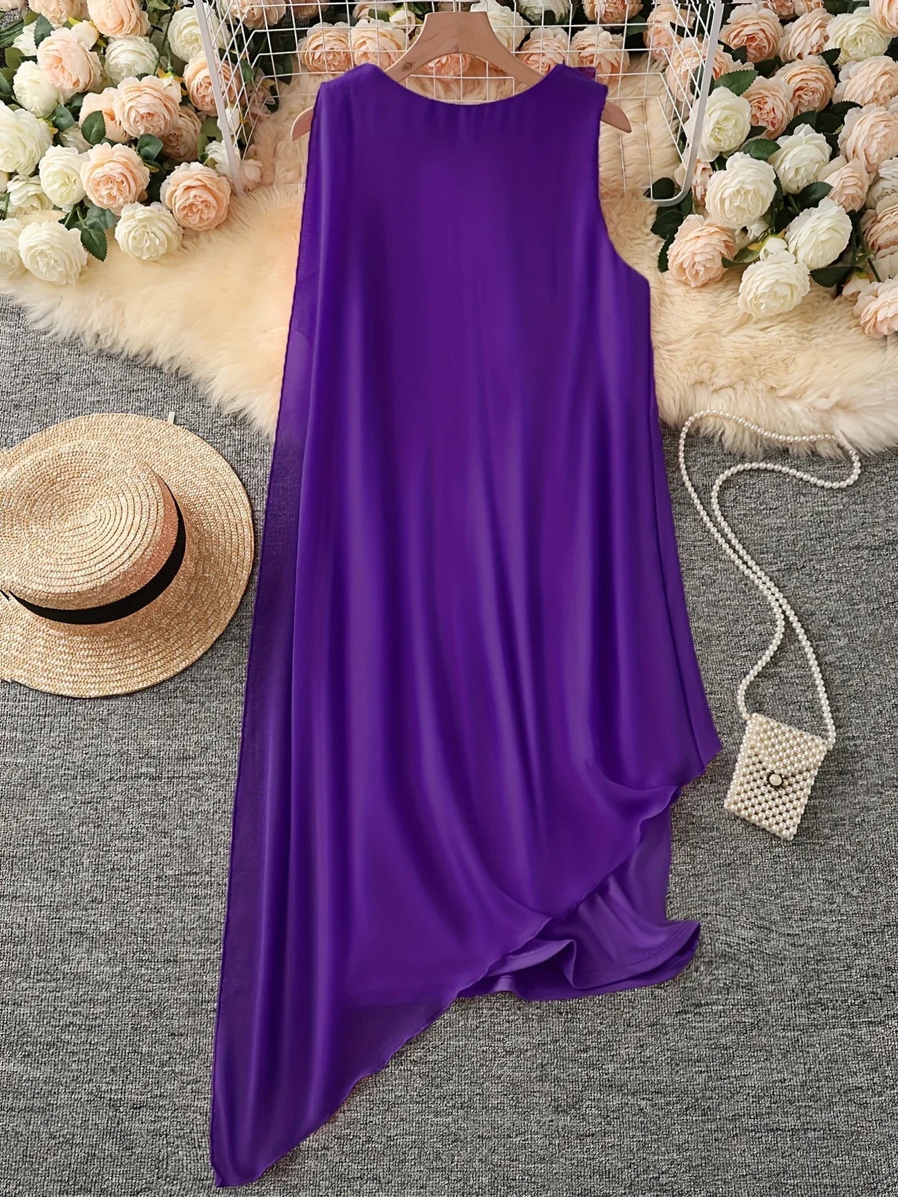 ADDIE | TIMELESS SLEEVELESS MIDI DRESS