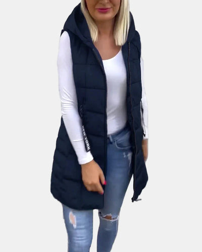 Solene | Sleeveless Padded Coat