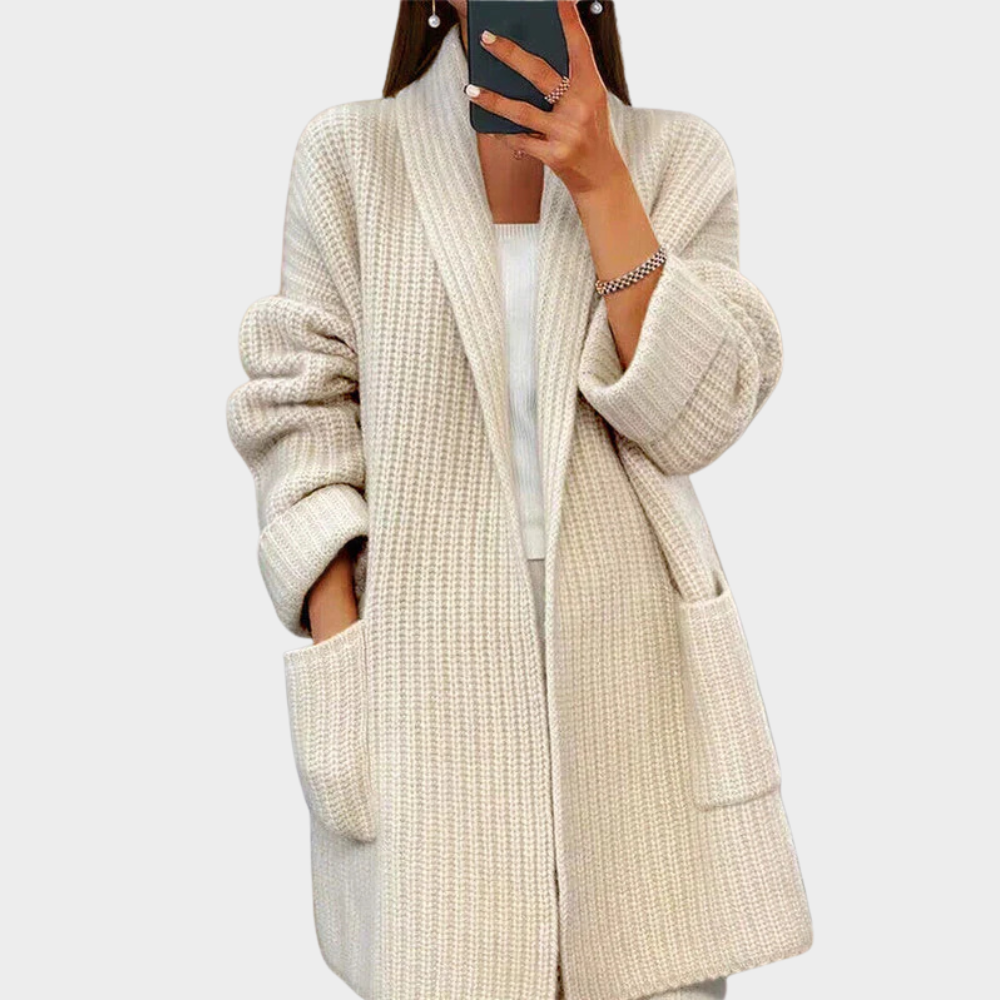 Marielle | Knitted Wool Cardigan