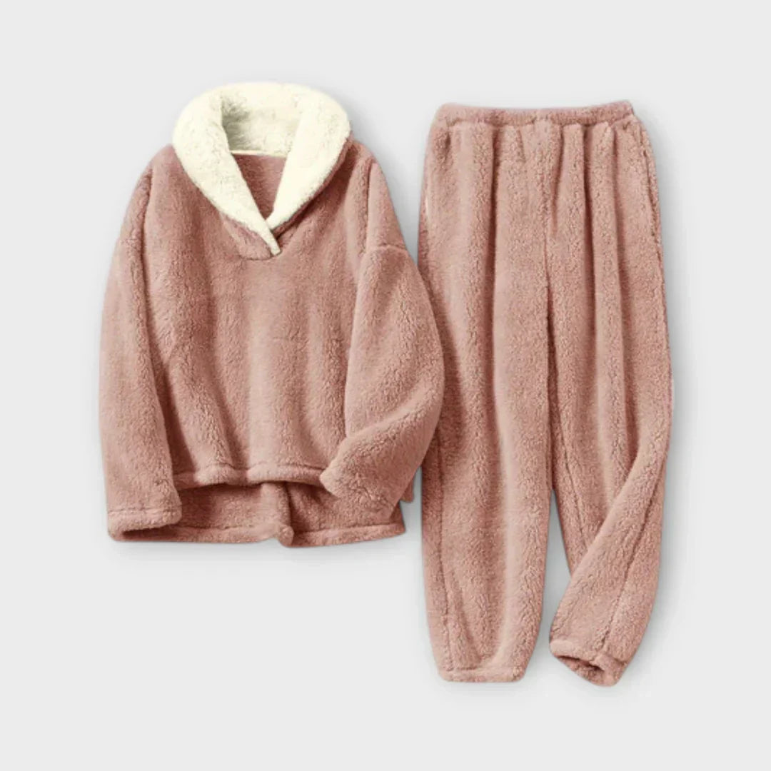 Gianna | Comfortable and Warm Flannel Set