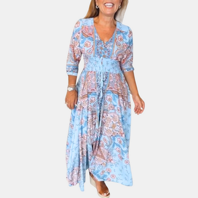 CAMELLIA | TIMELESS LONG SLEEVED SUMMER DRESS