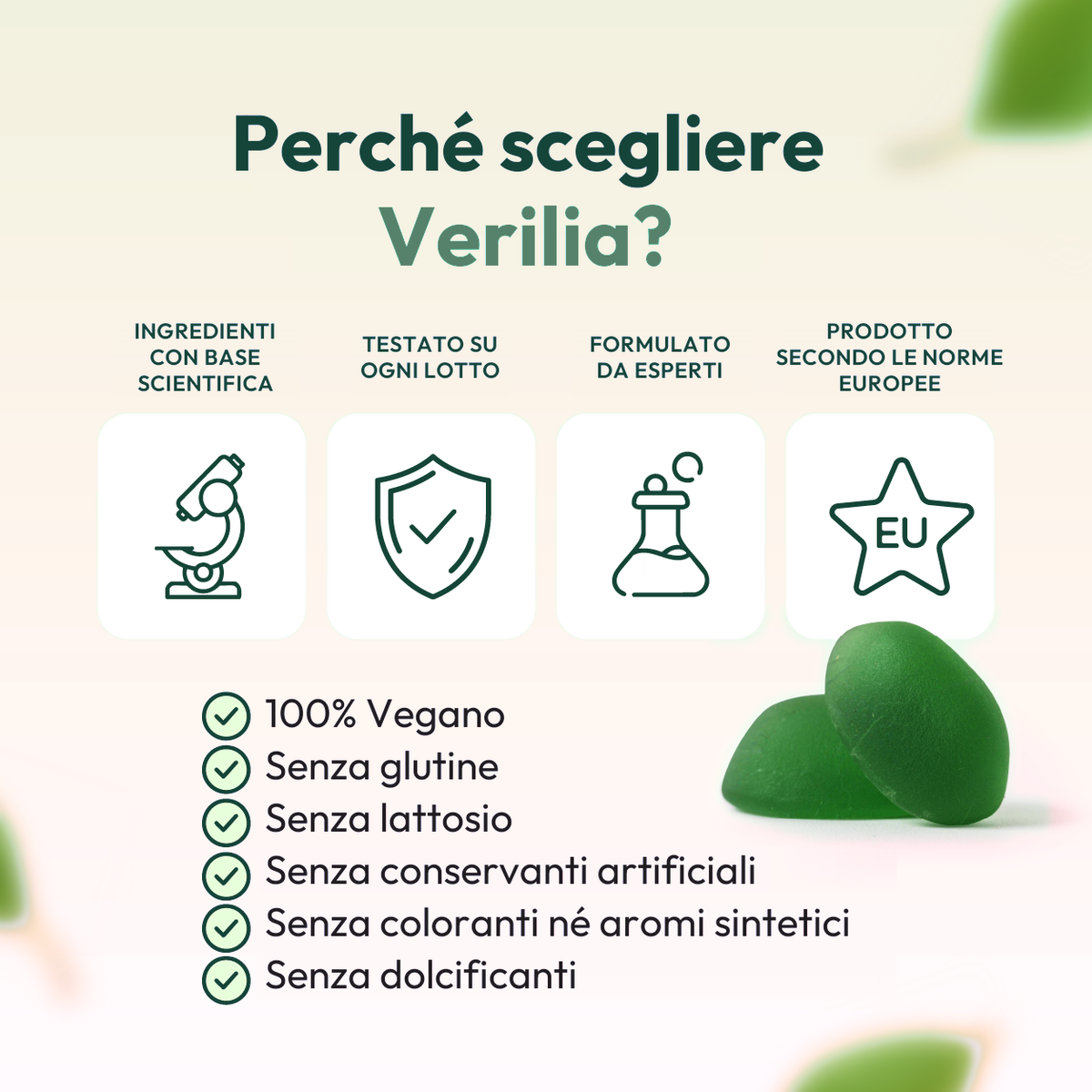 Verilia Gummies | Caramelle all'aceto di mele