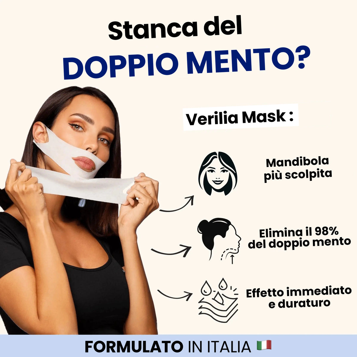 Verilia Lift - Maschera lifting doppio mento